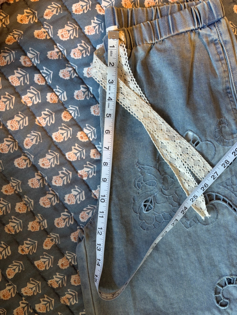 🖤 POL Vintage Wash Outseam Woven Twill Wide Pants – NWT – Size Medium - Picture 9 of 11